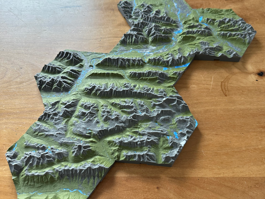 Bow Valley Hex Map
