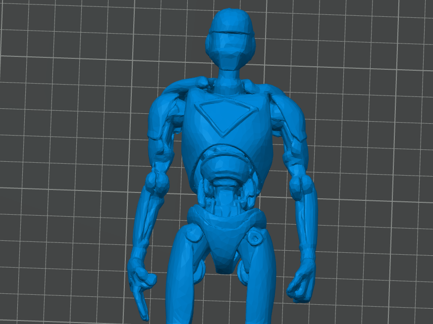 Superman movie robot