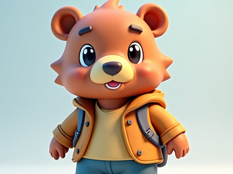 Hiking Bear