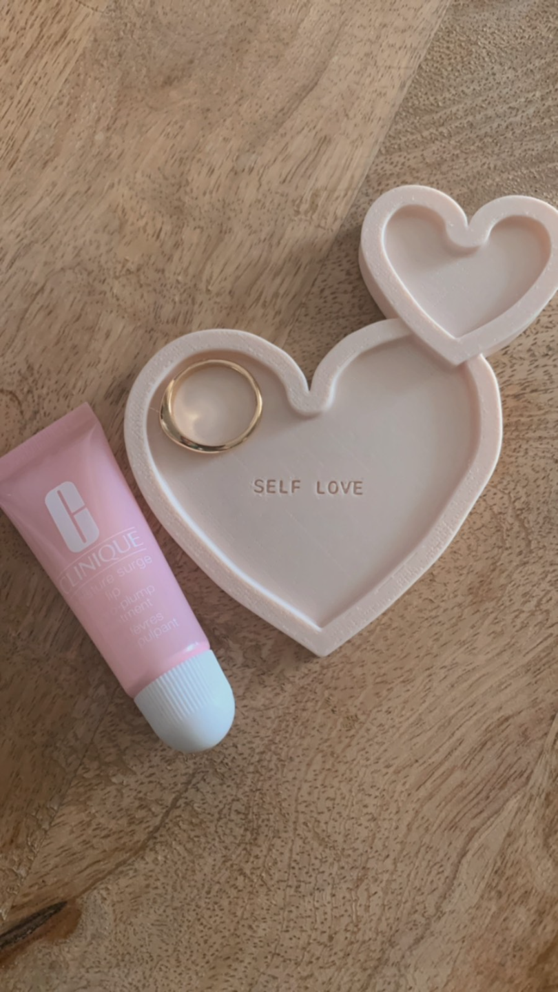 Hearts jewelry dish