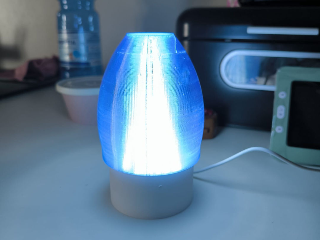 Lampada Moderna in Stile Contemporaneo - Stampa 3D