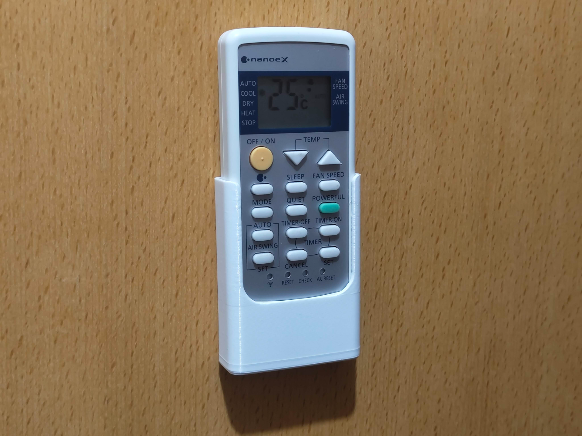 Panasonic AC Remote Holder (wall mount)