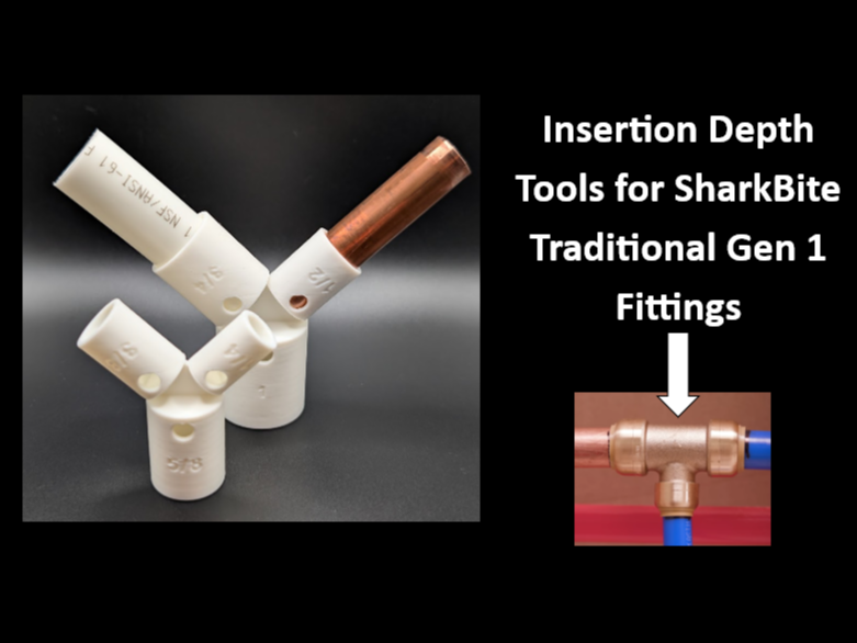 SharkBite Insertion Depth Tools