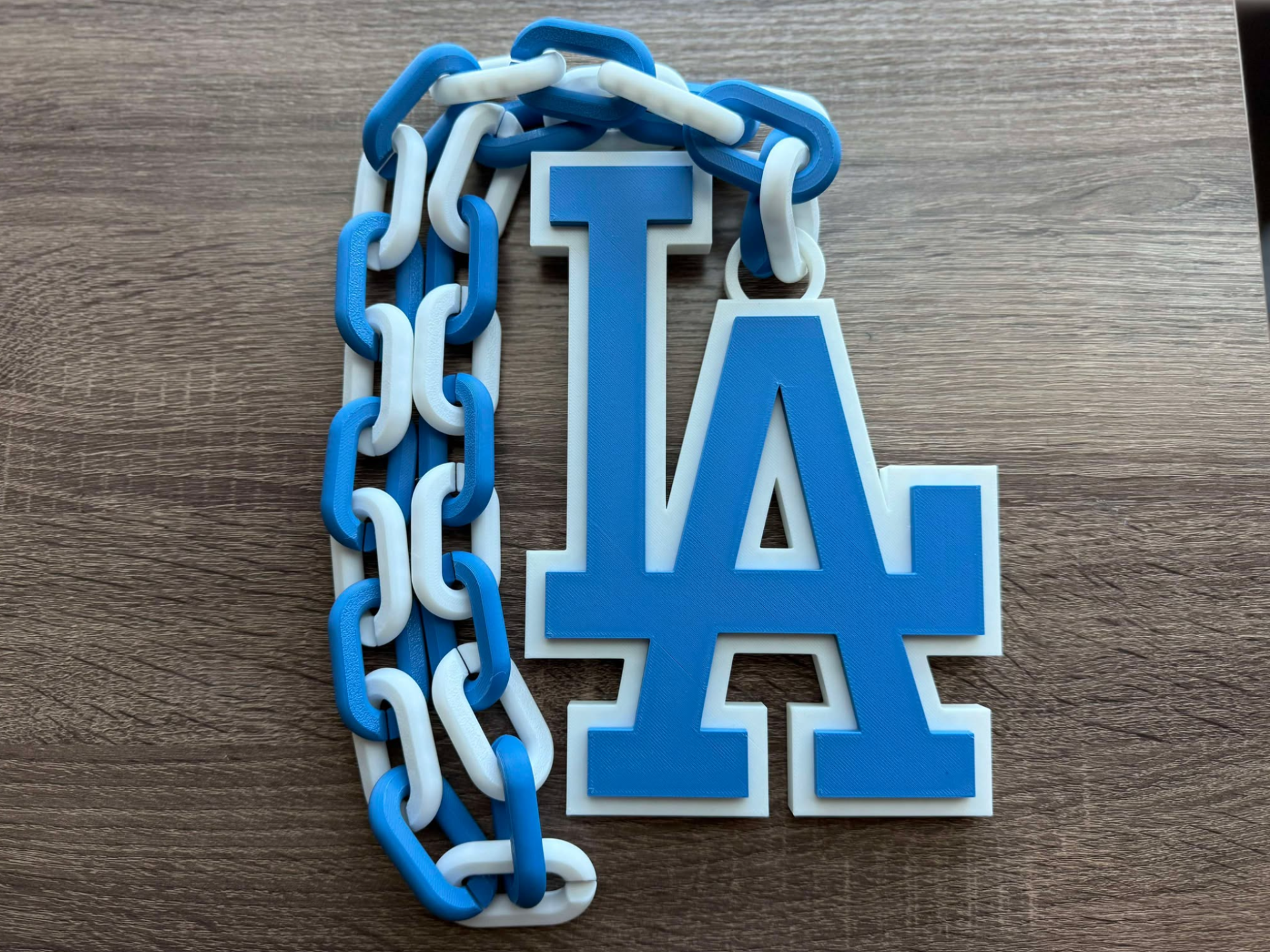 Los Angeles Dodgers Oversized Necklace, Pendant