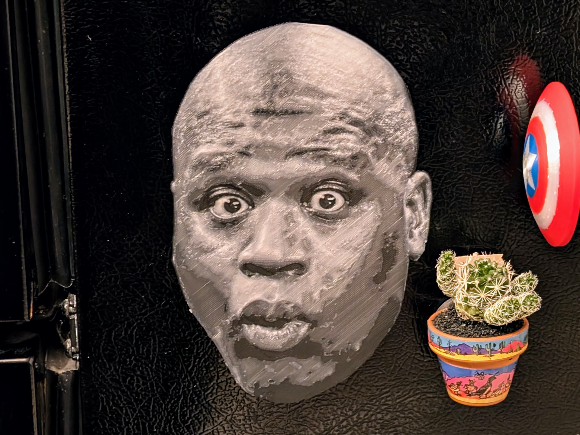 Hueforge Shaq Meme Face - No AMS Needed