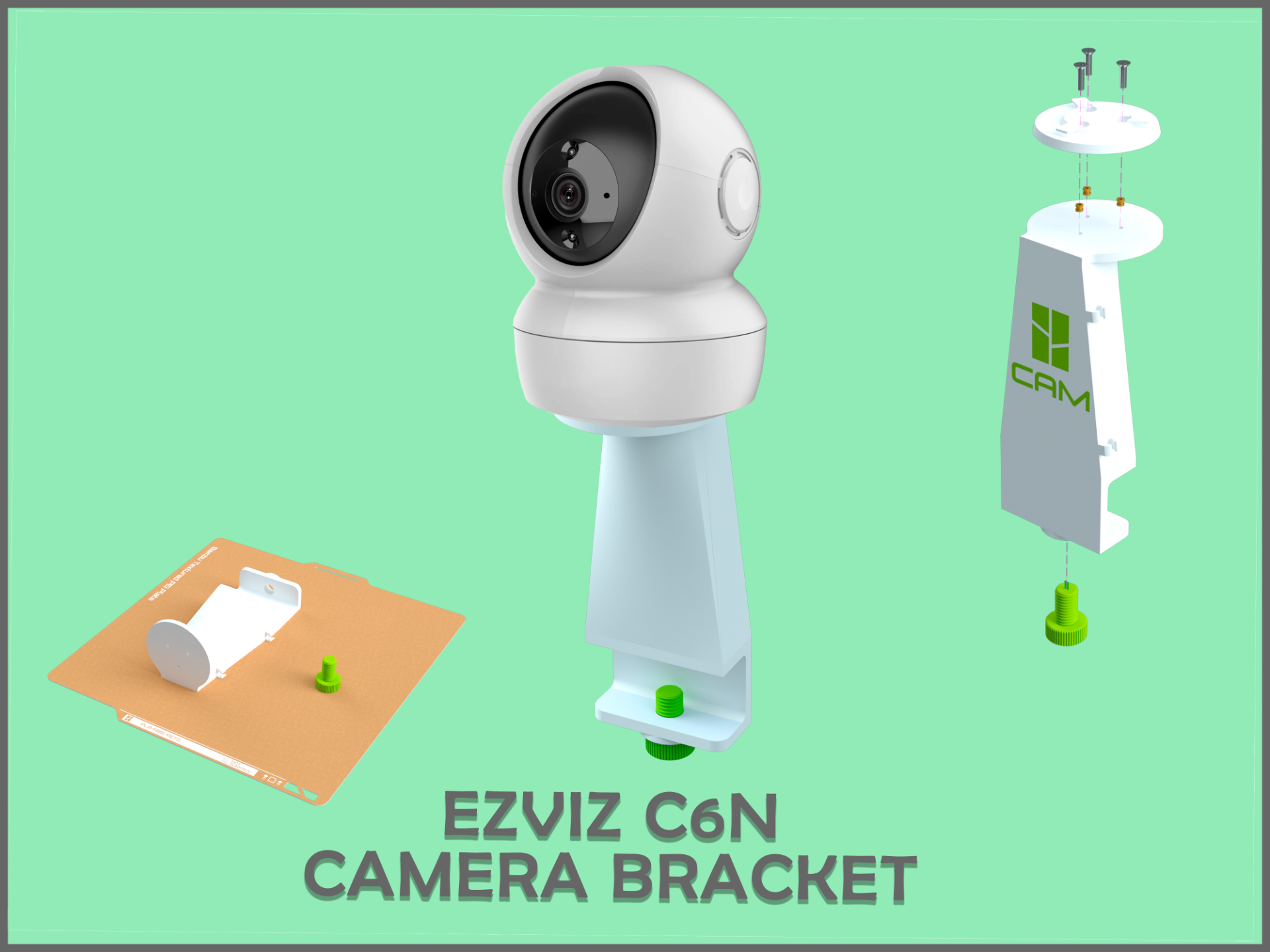 Staffa  per telecamera Ezviz C6N