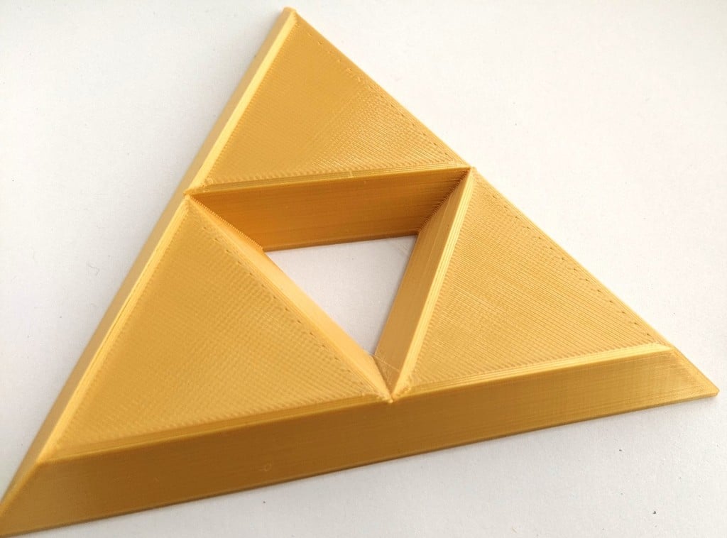 Triforce wall decoration