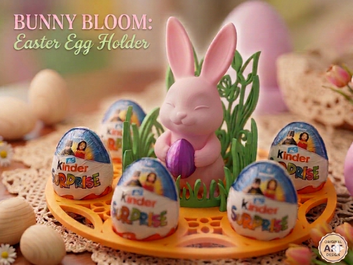 BUNNY BLOOM: The Easter Egg Holder