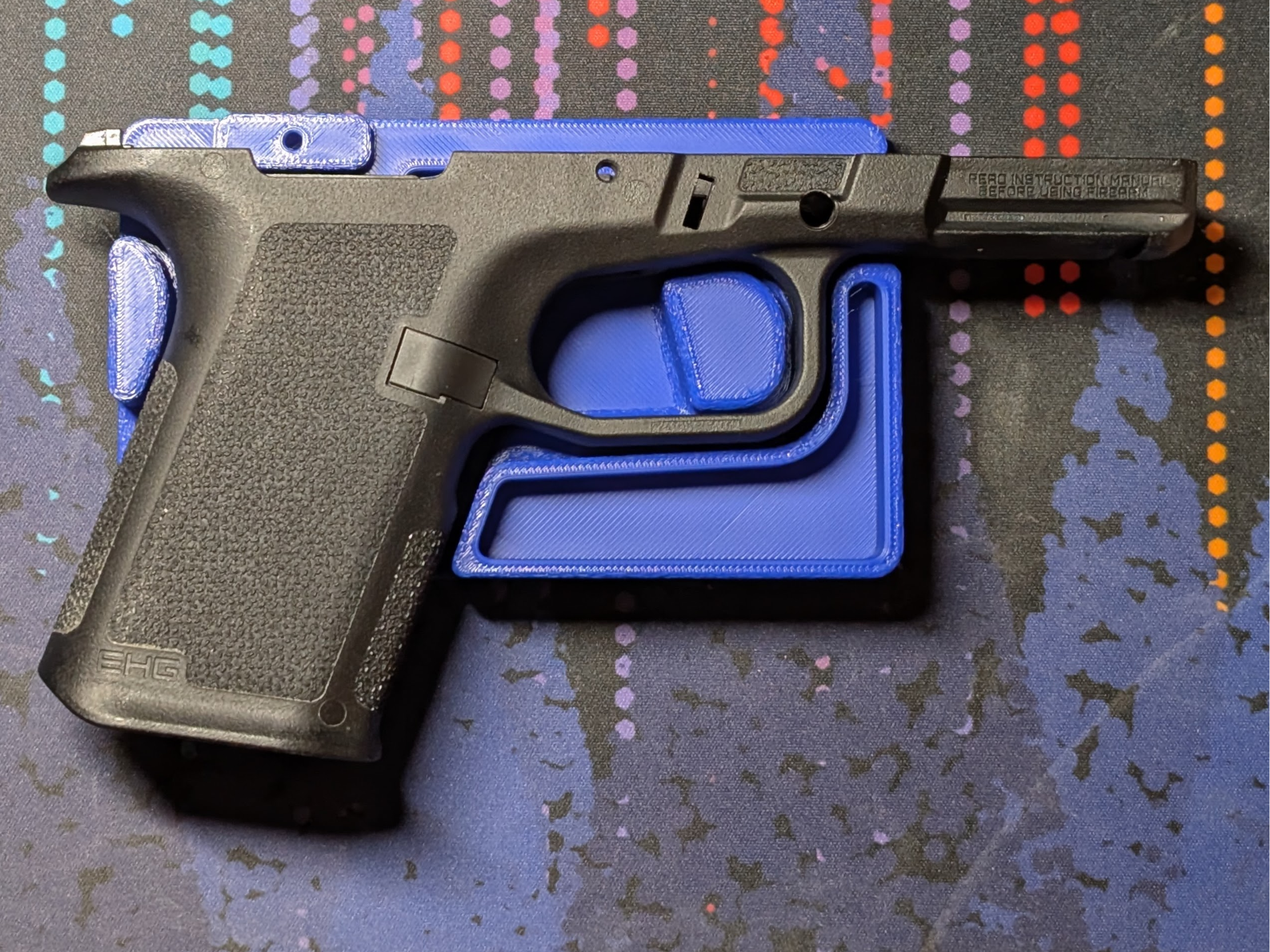 Ruger RXM armorer's bench block