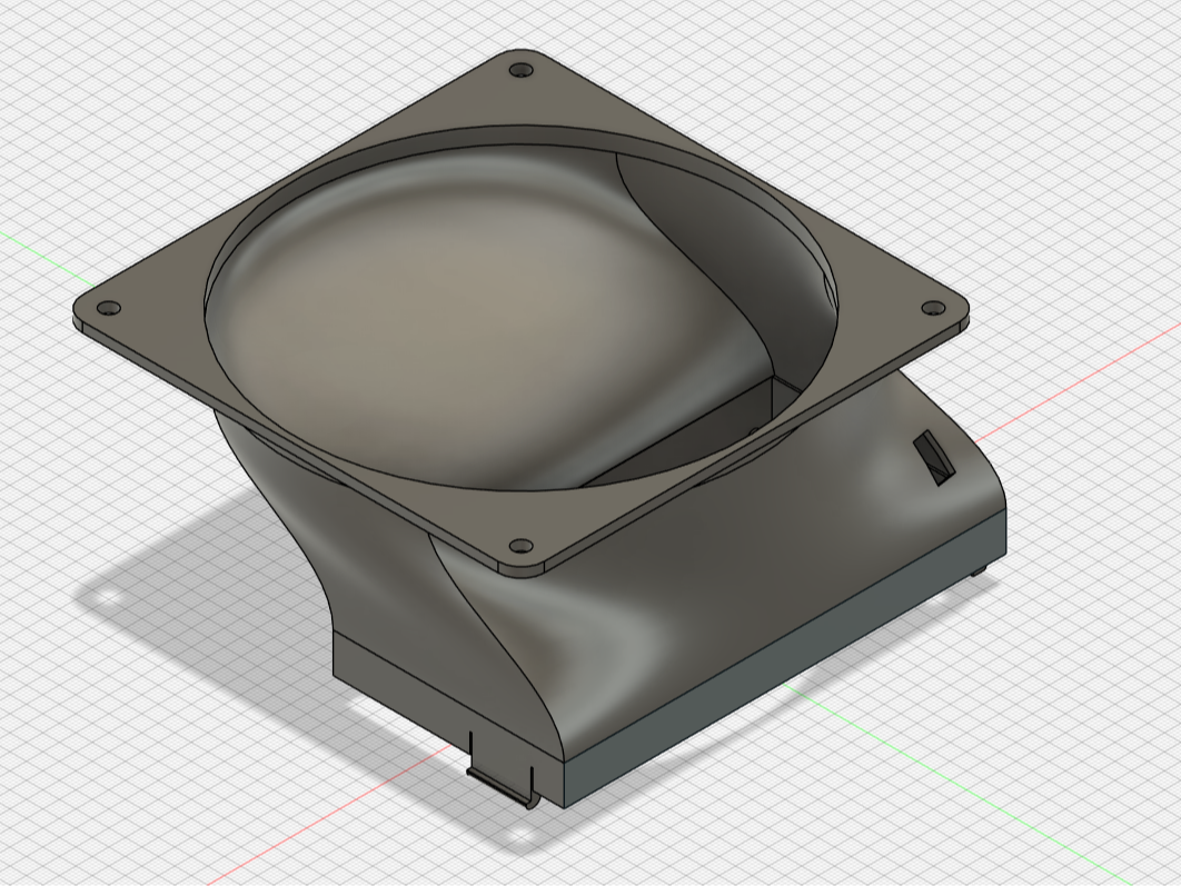 LV08 Bitcoin asic 140 mm fan adapter