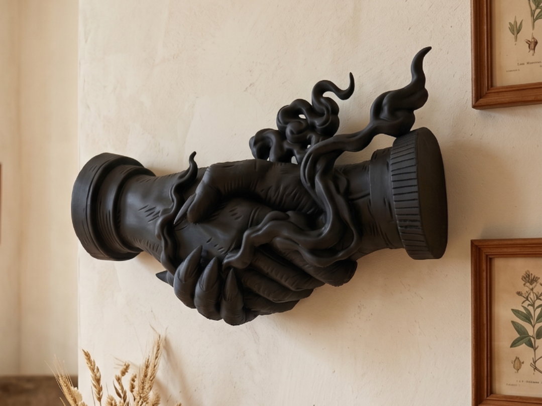 Baroque The Forbidden Pact Wall Art
