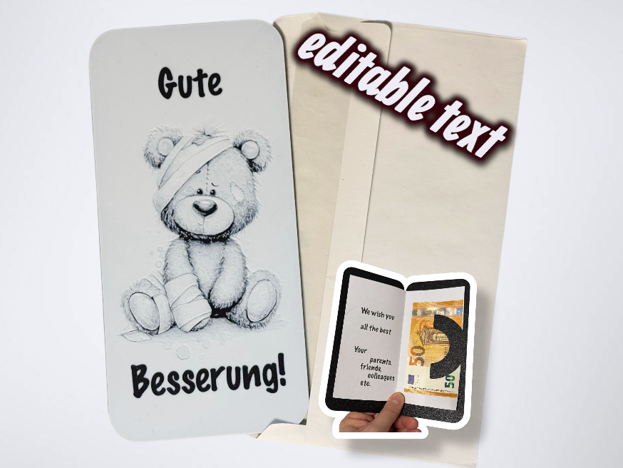 greeting card get well soon