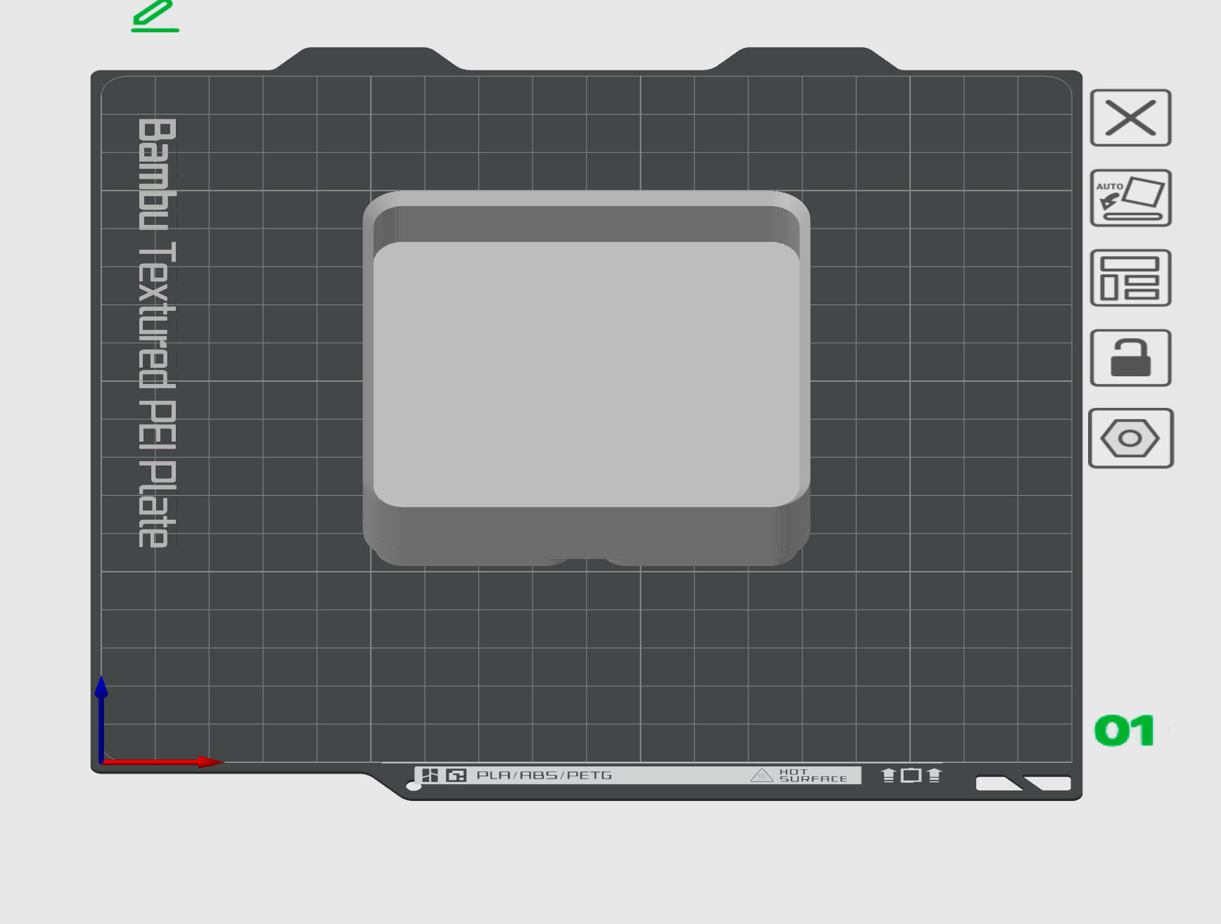 Gridfinity Bin 2x2x2