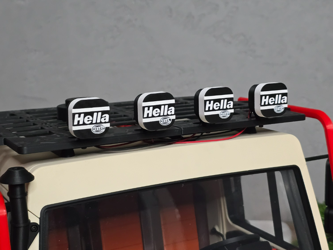 Casadio Hella Unimog headlight covers