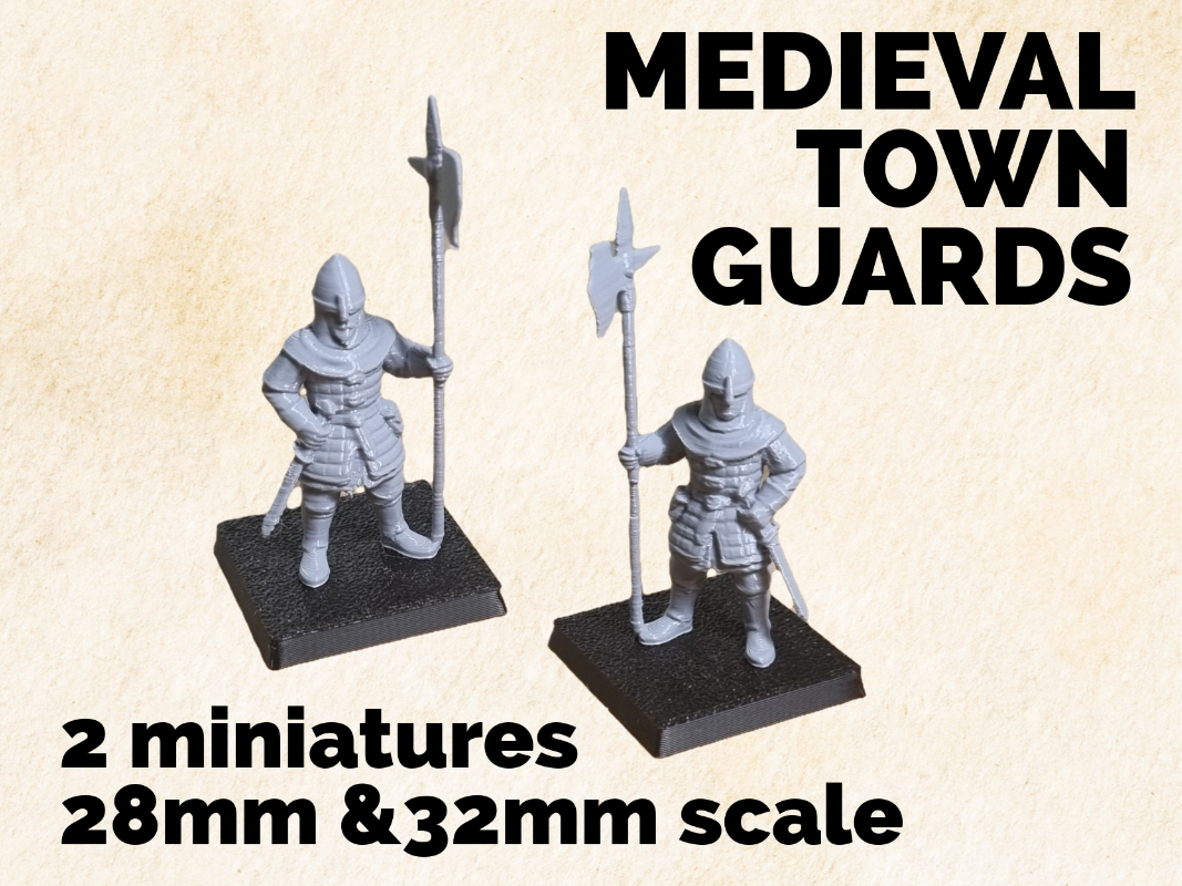 Medieval town guards