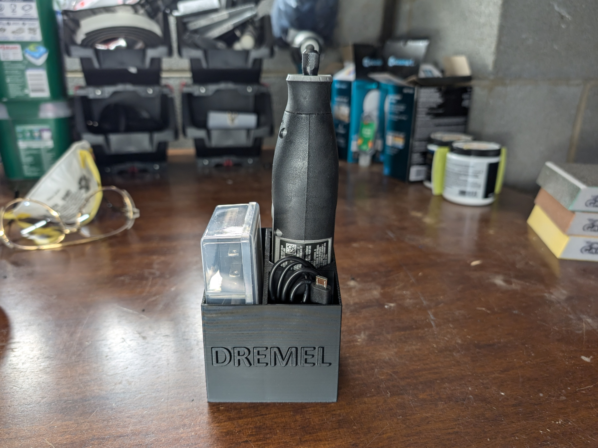 Dremel Lite 7760 & Accessories Holder - Gridfinity