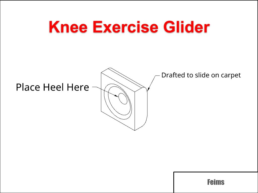 Knee Exercise Glider