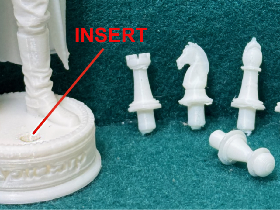 Miniature Traditional Chess Pieces