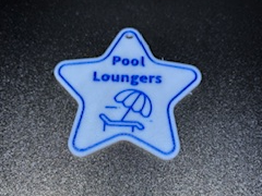 Pool Lounger Key Fob