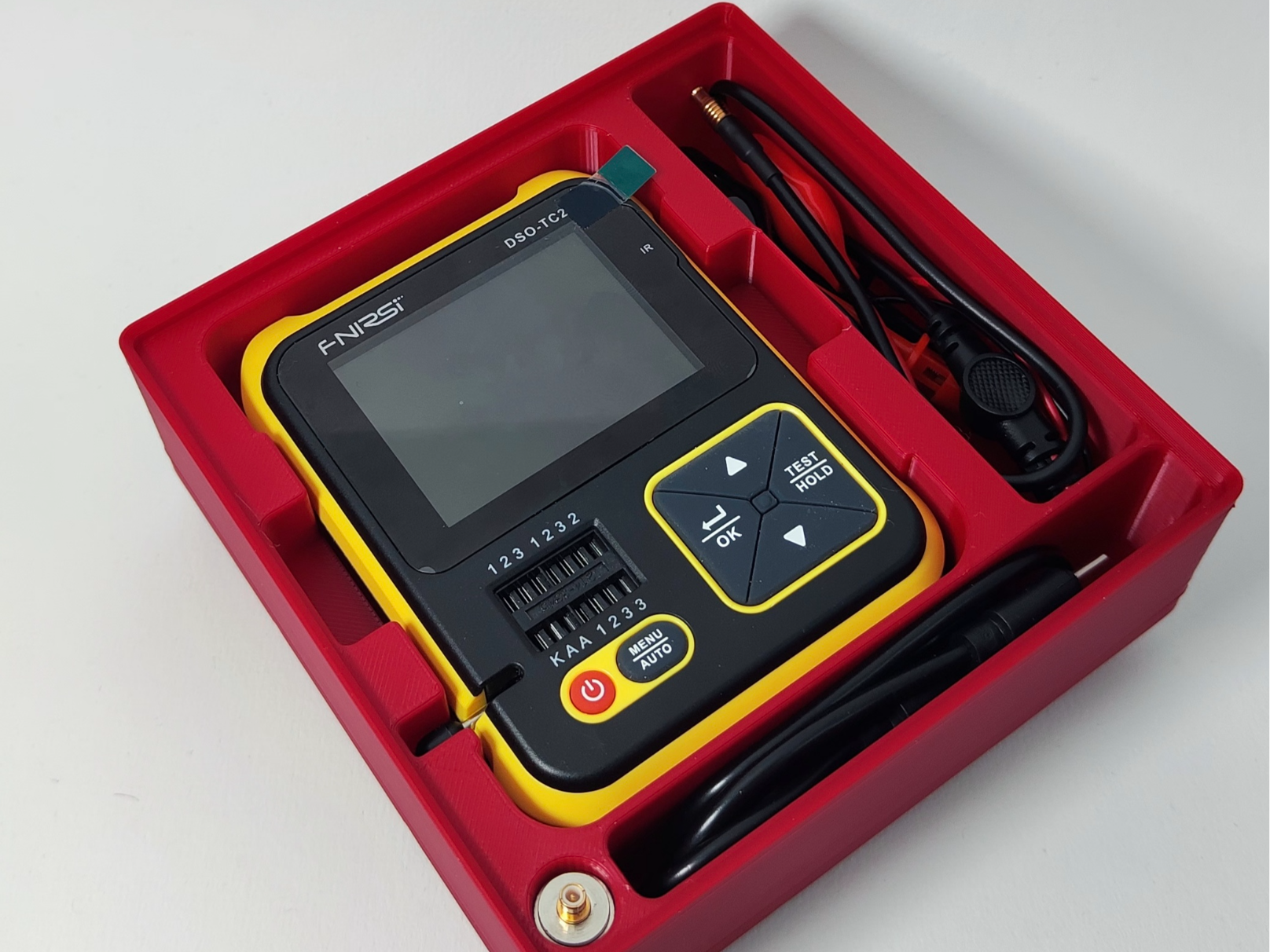 Gridfinity Case for FNIRSI DSO-TC2/TC3 Tester