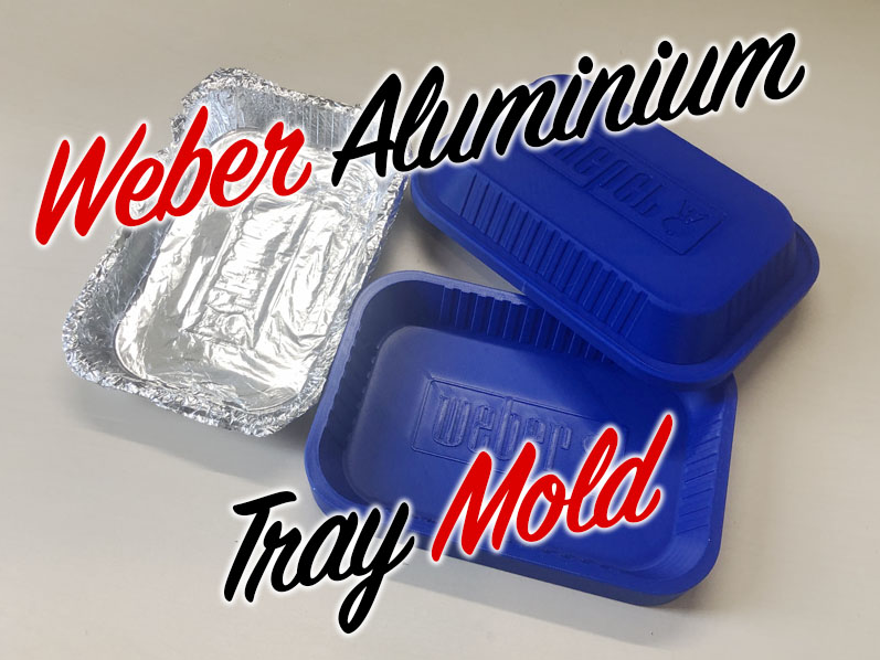 Weber BBQ Aluminum Grease Tray Mold