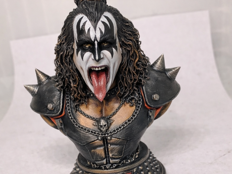 fanart Kiss - Bust Demon Gene Simmons