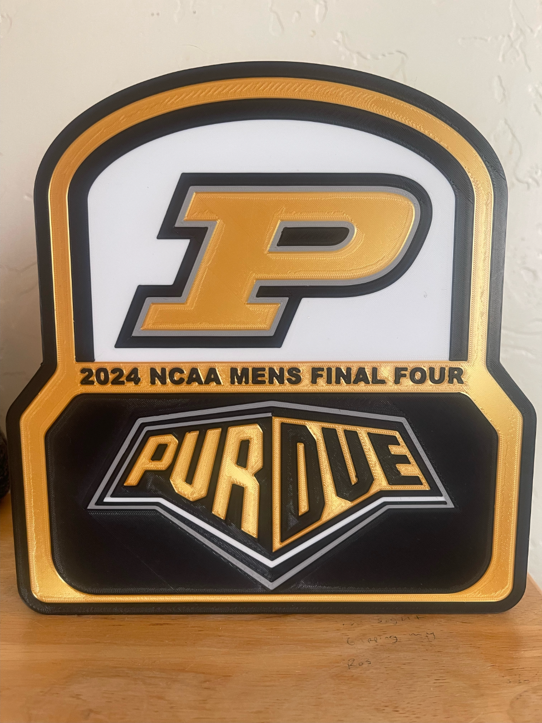 Purdue Final Four Light Box