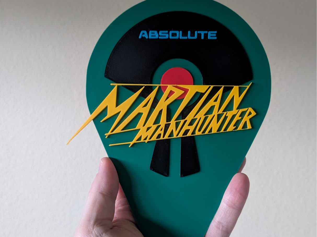 Absolute Martian Manhunter Emblem + Logo