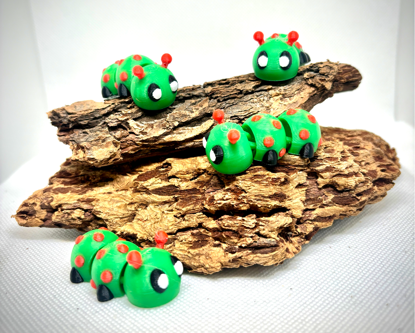 Cute Articulated Baby Caterpillar