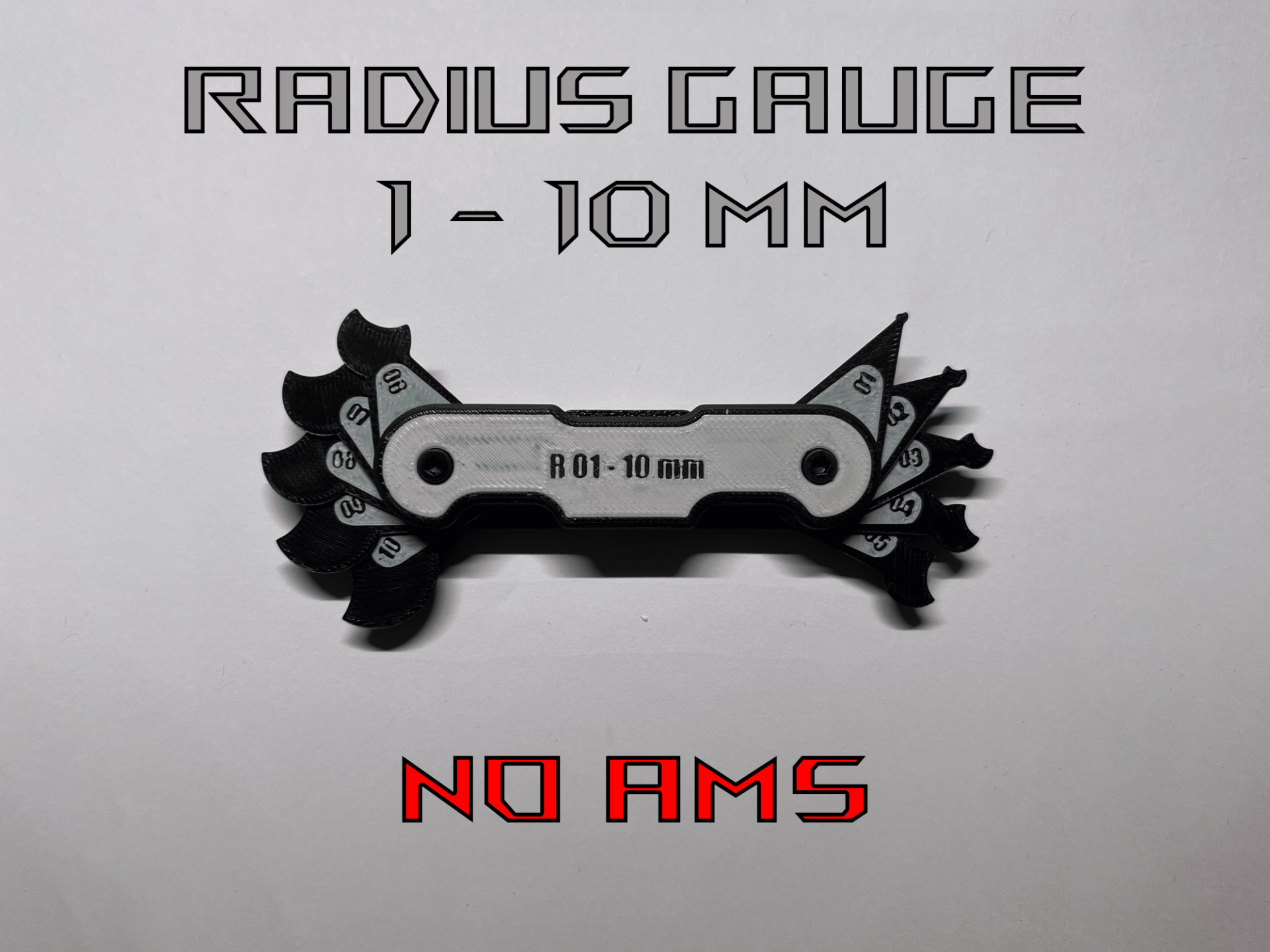INNER & OUTER Radius Gauge
