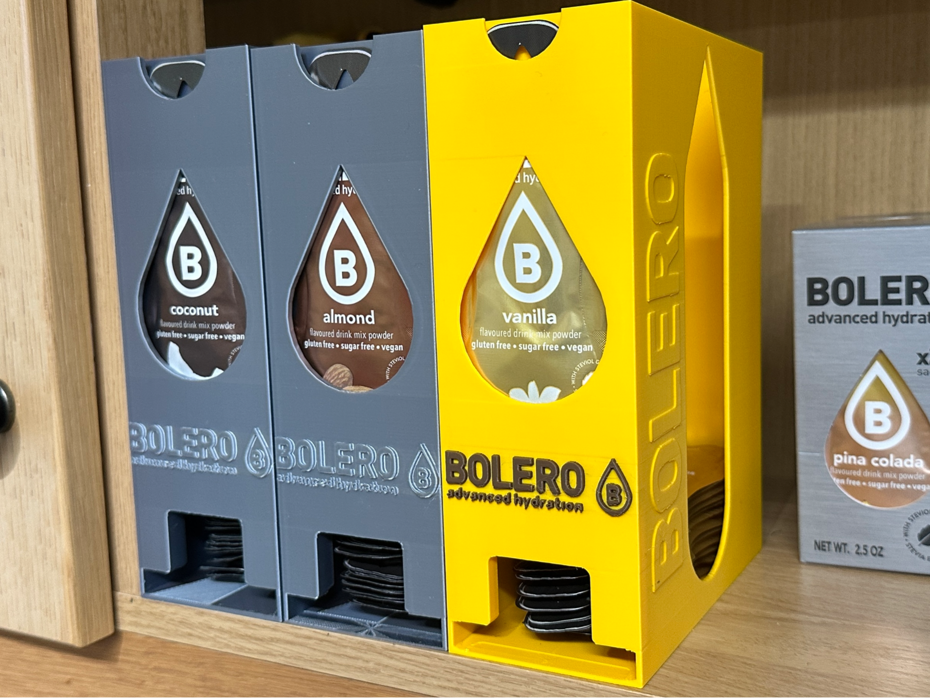Bolero Drink sachet box / despencer