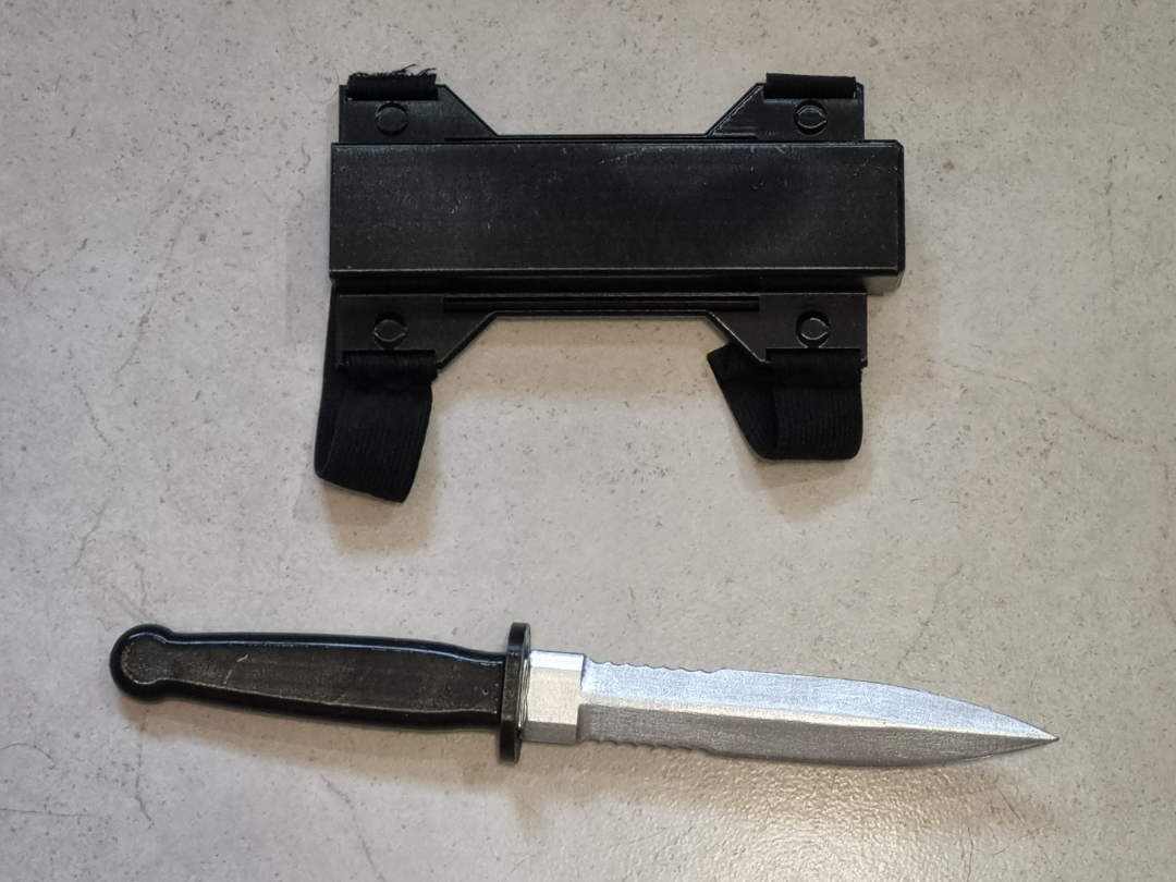 Deadpool's Baby knife -  leg sheath included