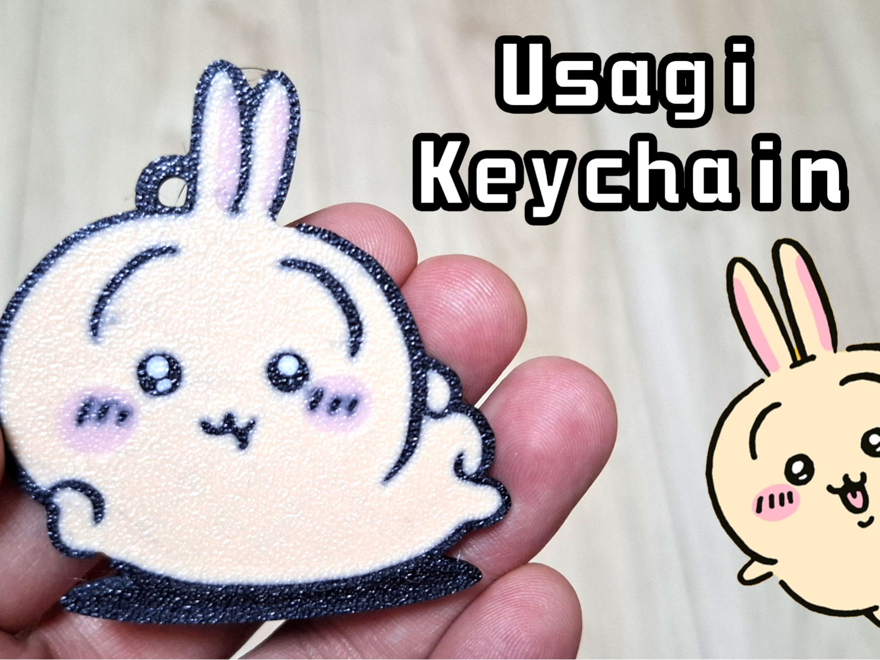 Usagi Keychain