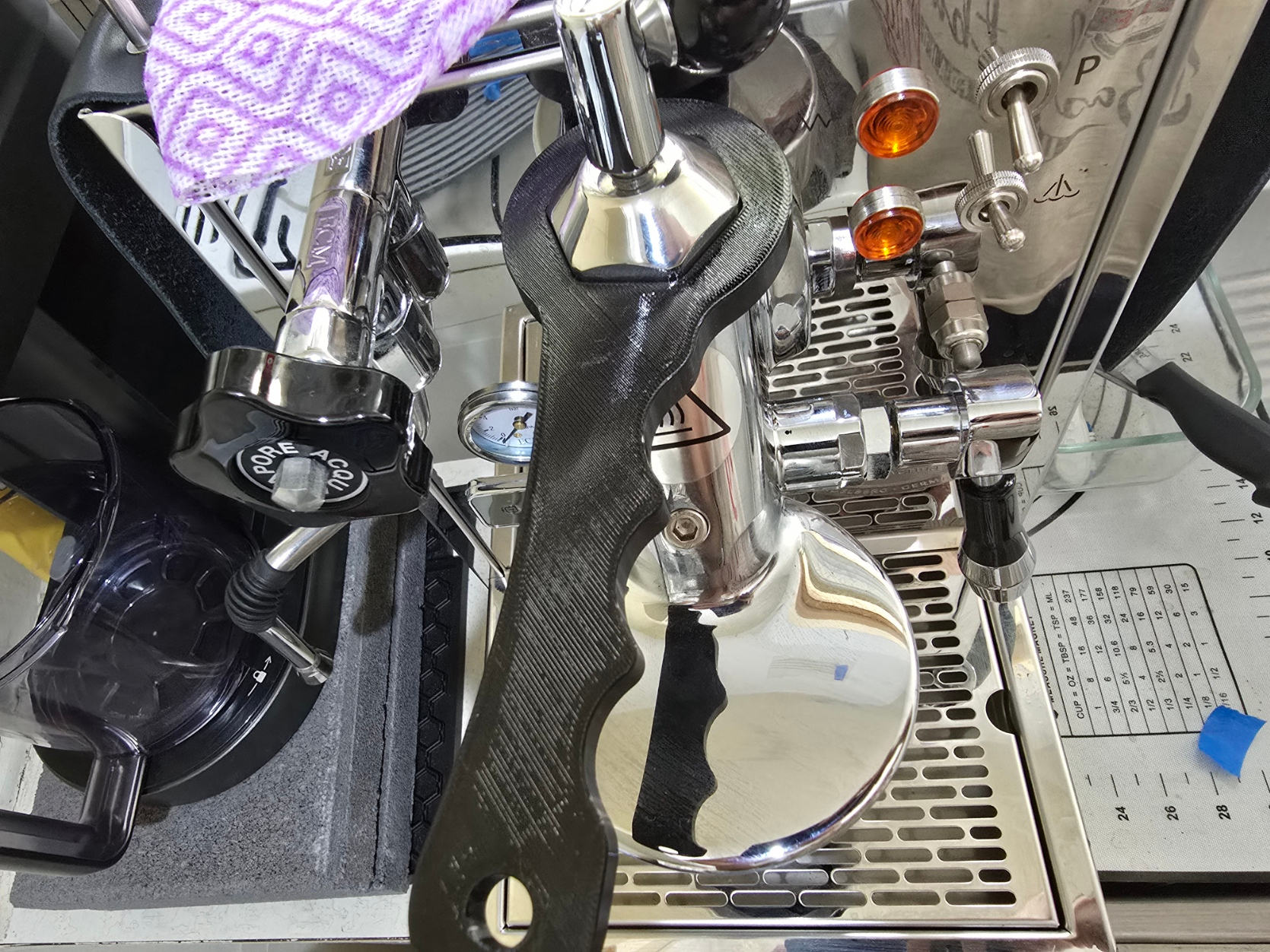 e61 Group head 36mm Wrench/Spanner for Espresso