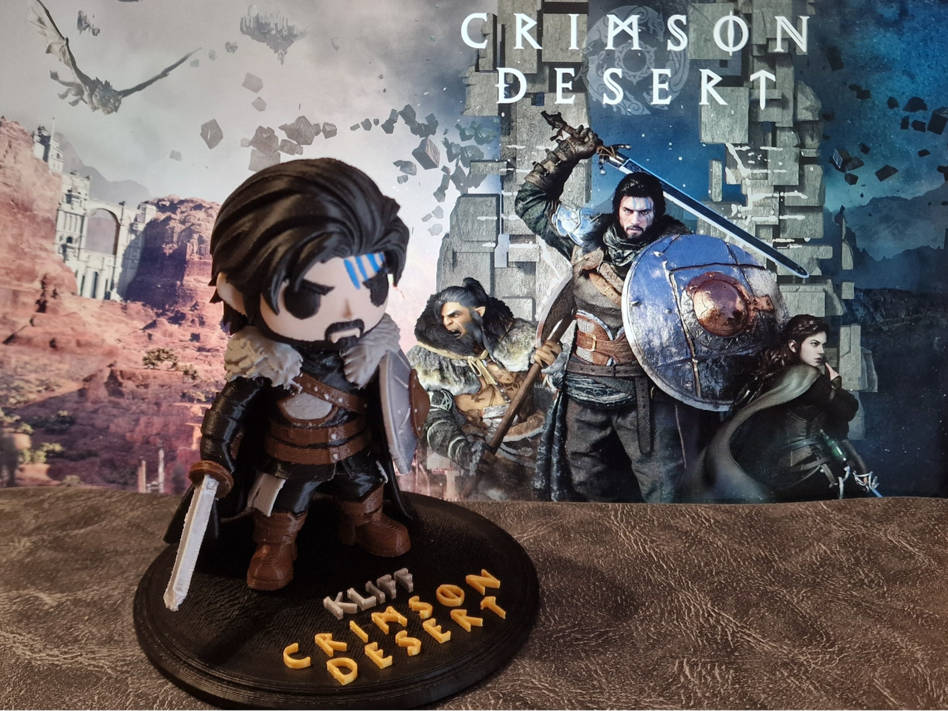 Kliff Crimson Desert Cute Funko-Style Figure
