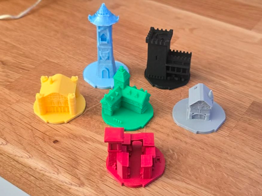 Lords of Waterdeep Building Token Upgrade