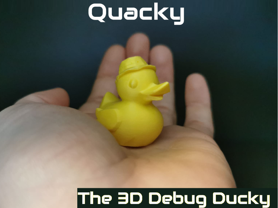 Quacky - the 3D Debug Ducky