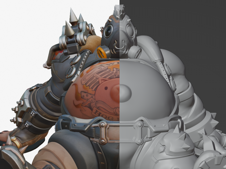 Roadhog being roadhog