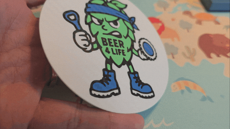Rebel Hop Coasters – Multi & Mono Color Style