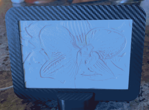 Lithophane LED Backlight Board Kit Frame