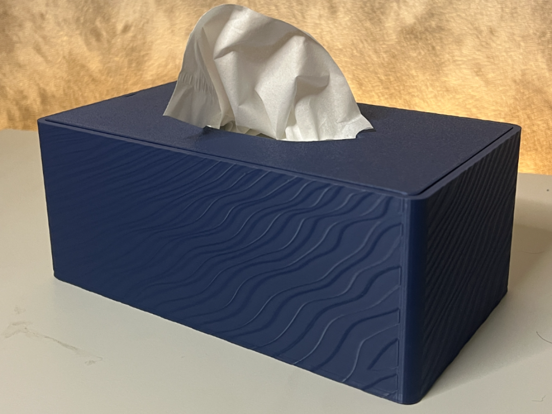 Tissue Box Sand Ripple Design