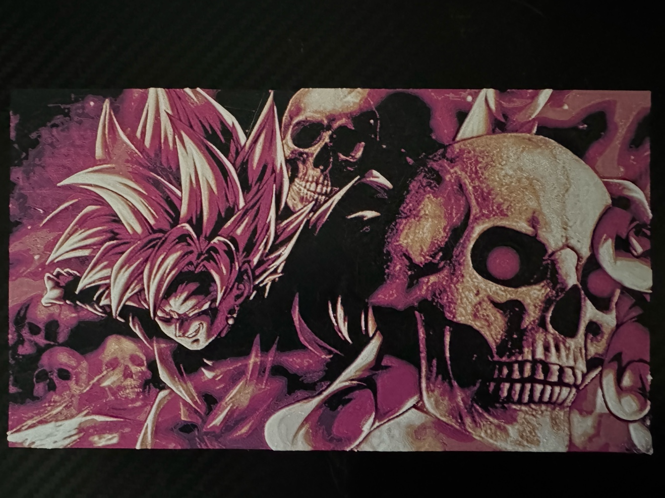 Super Saiyan Rose x Skulls HueForge