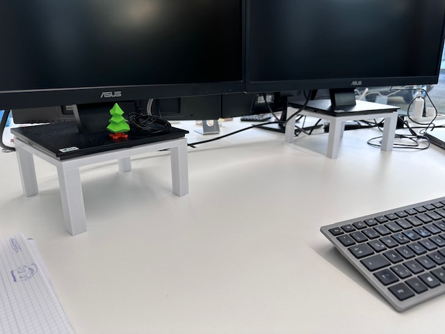 ASUS Monitor increase / Erhöhung