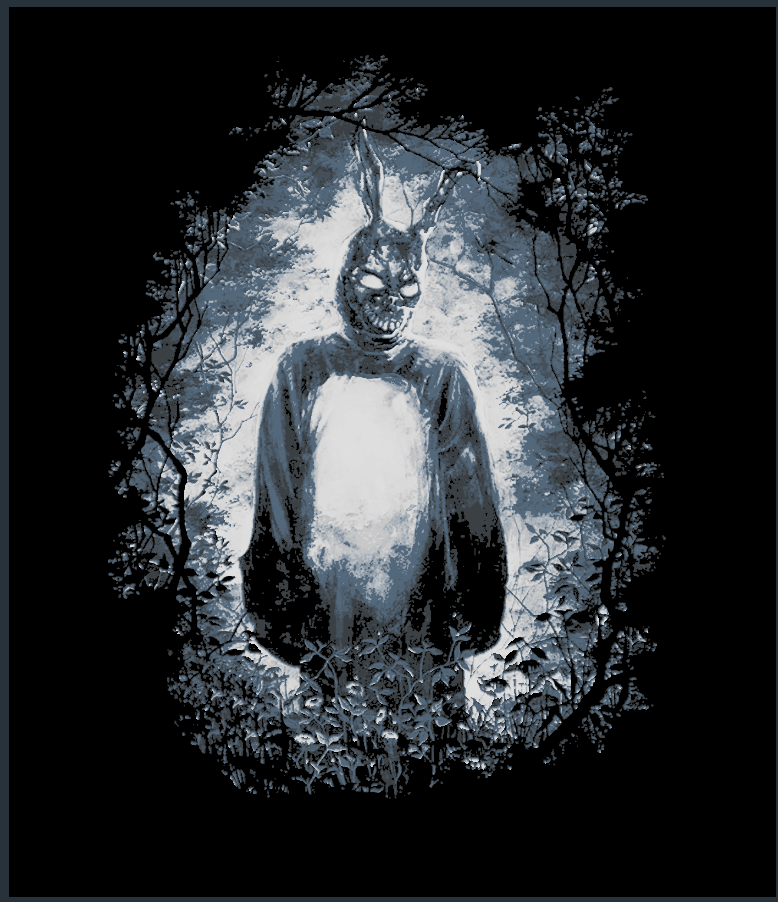 HueForge Donnie Darko Wall Art Display