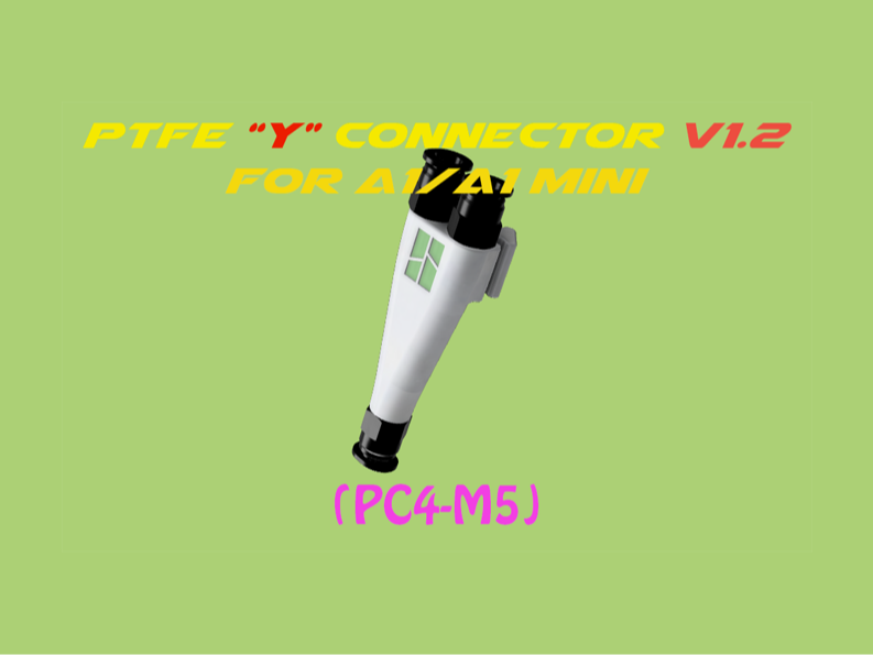 PTFE "Y" Connector (PC4-M5)