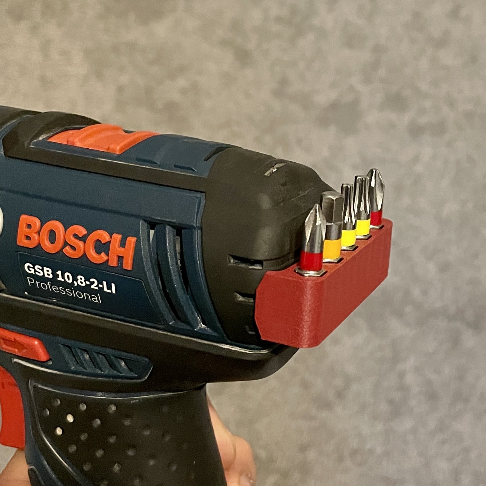 Bit-Holder for Bosch GSB/GSR cordless screwdriver (10.8/12V)