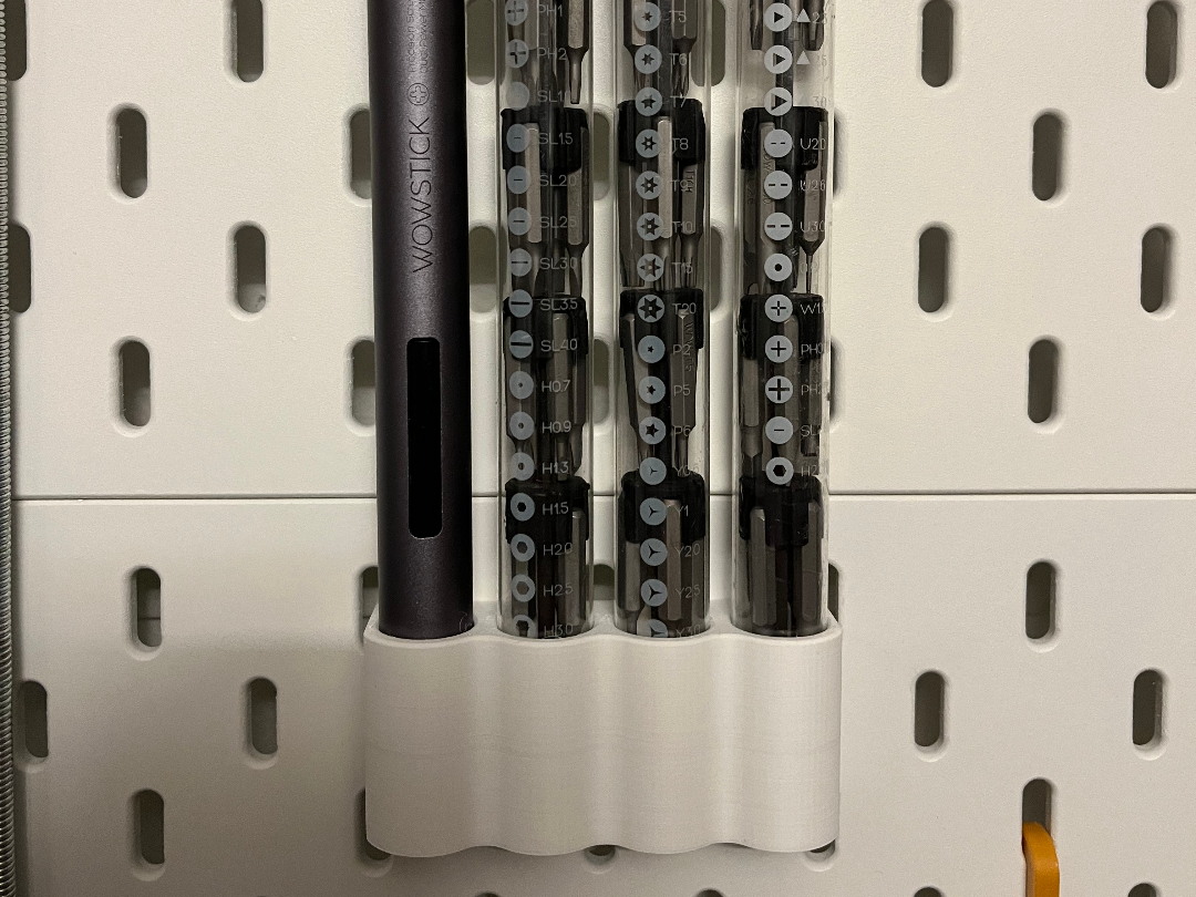 Wowstick meets Ikea Skadis