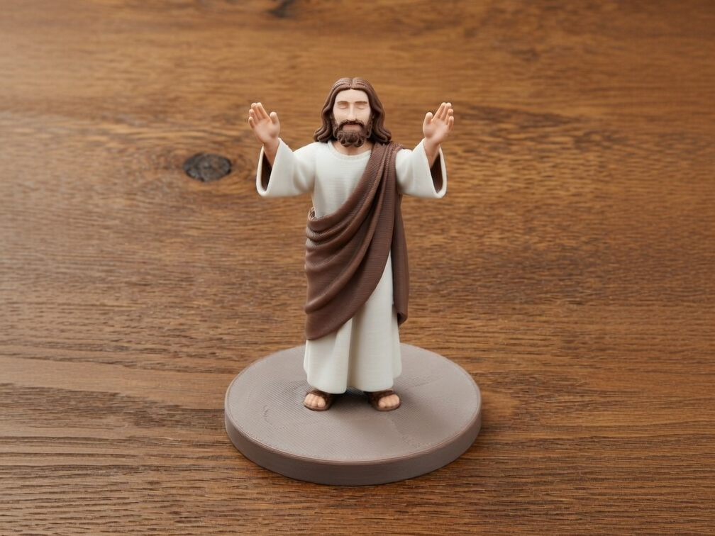 Jesus Christ Wise Man Figure – Raised Hands