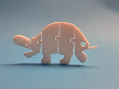 Flexible Turtle Keychain