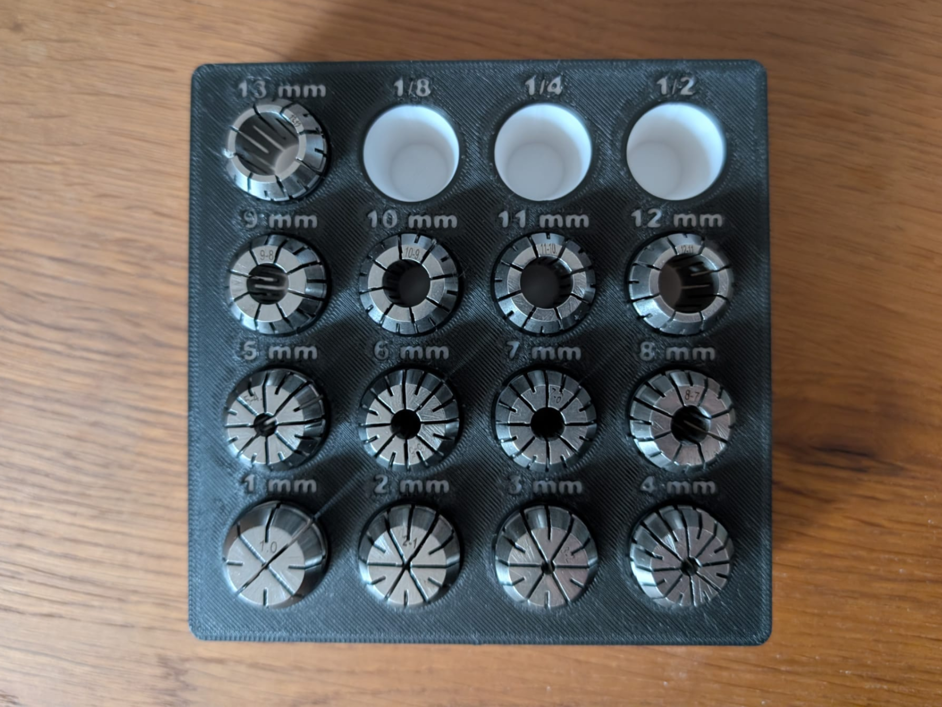 Gridfinity ER20 Collet Holder